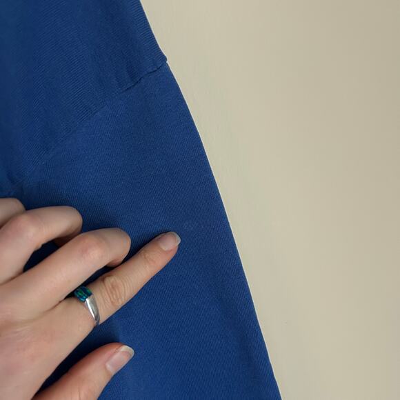 Vintage Jerzees Blue Des Moines Parks & Recreation Crewneck Sweatshirt Size 2XL - Picture 7 of 11